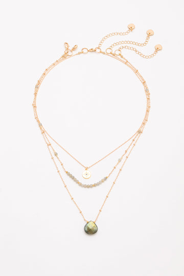 Arabella Triple Layer Set Necklace - Nakamol