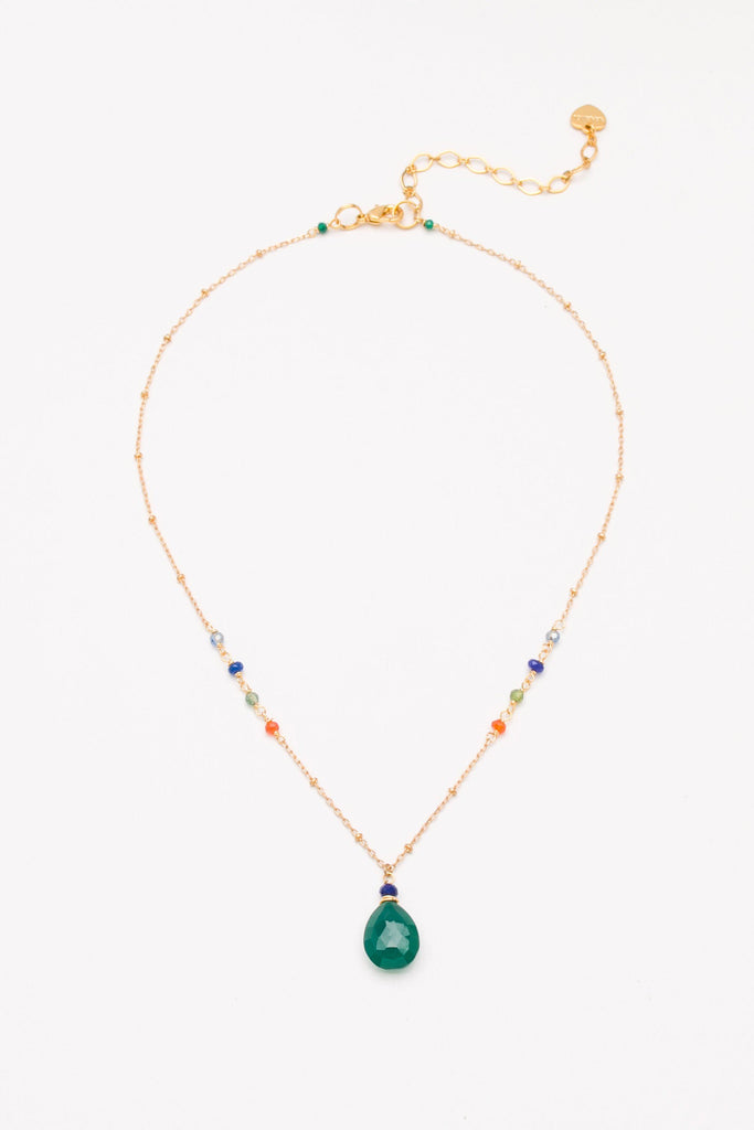 Sahara Emerald Necklace - Nakamol