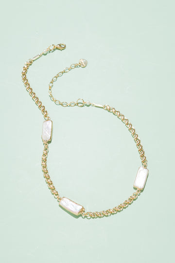 Leanne Pearl Enigma Necklace - Nakamol