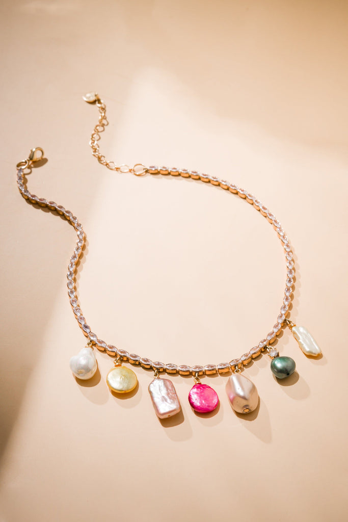 Gemstone Charm Necklace - Nakamol