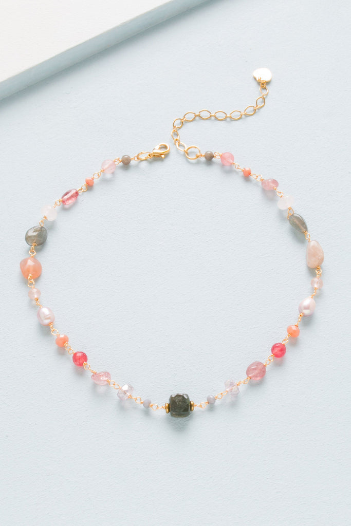 Portia Stone Necklace - Nakamol